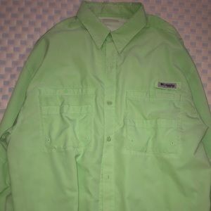 Columbia PFG XL fishing shirt
